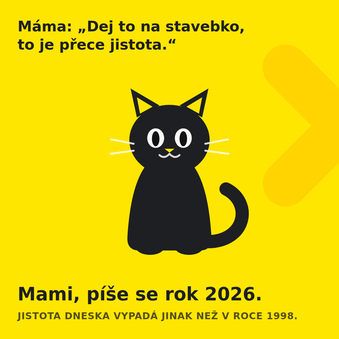 Meme: Máma – Dej to na stavebko. Mami, píše se rok 2026.
